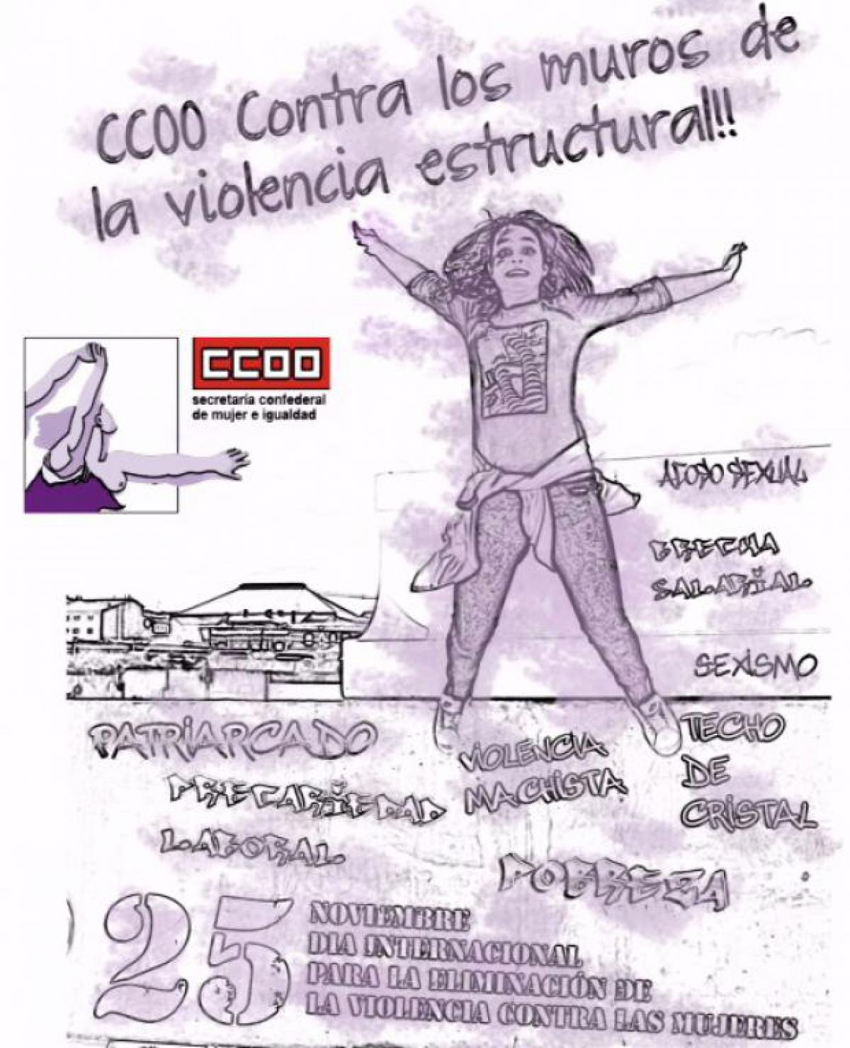 CCOO exige al Gobierno una respuesta integral contra la violencia de gnero