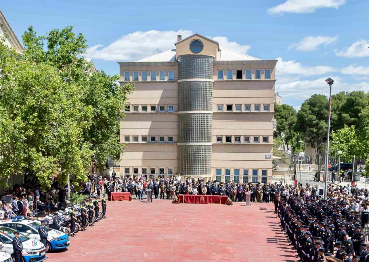 Patio Cuartel Palafox Polica Local Ayuntamiento de Zaragoza