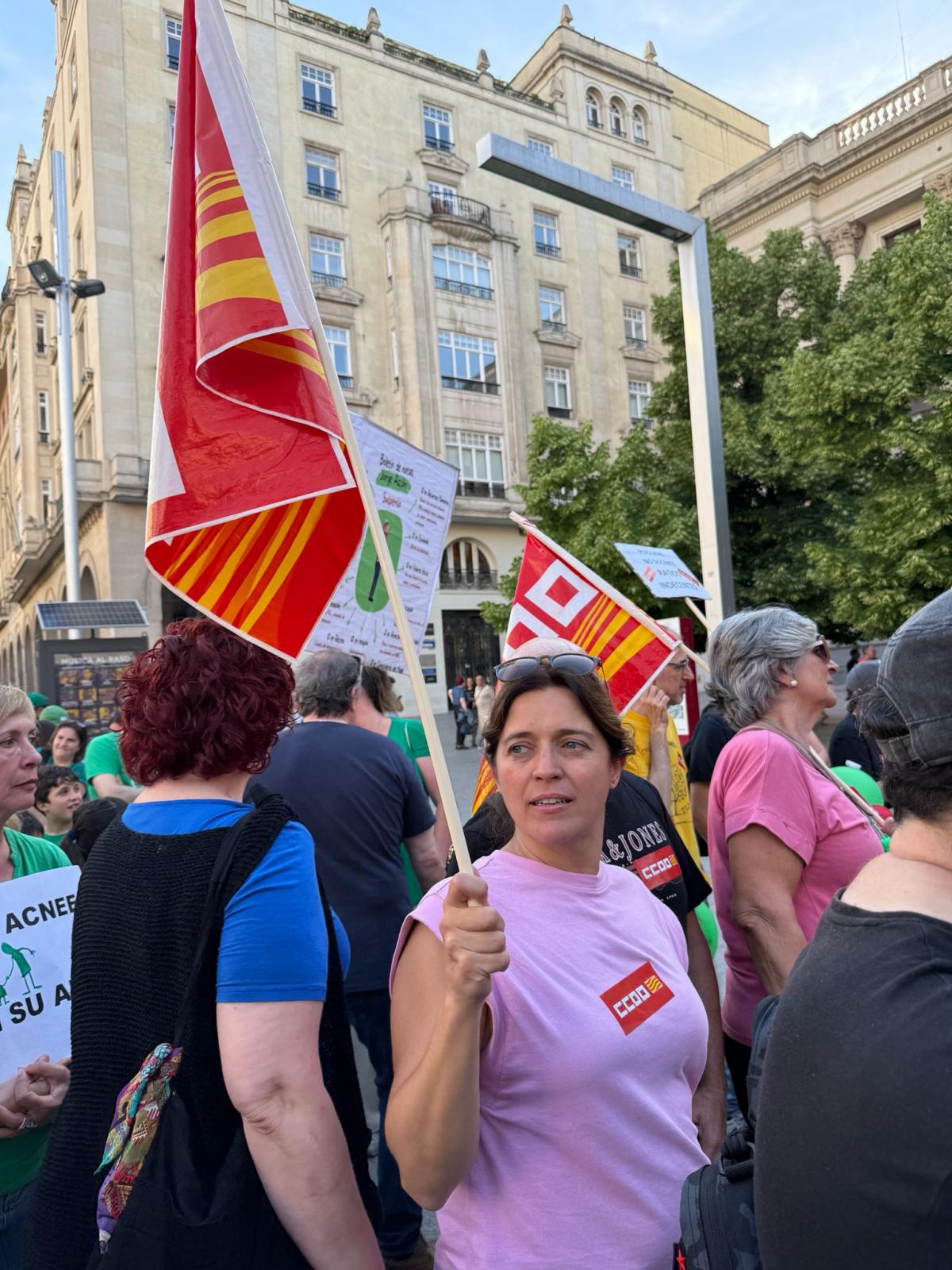 Imágenes manifestación 20M: Escuela Pública en Aragón