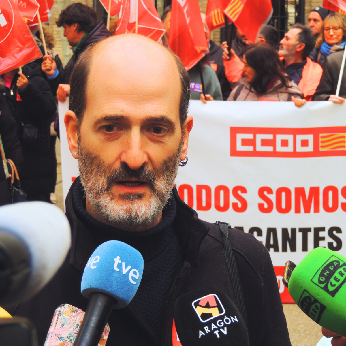 Secretario General de CCOO en la DGA