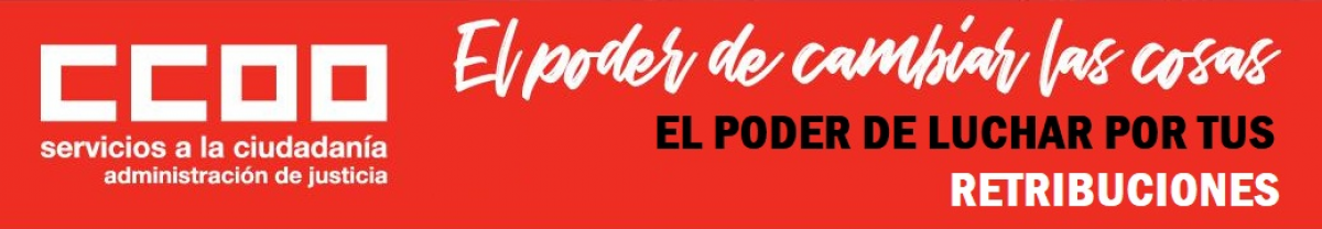 CCOO. El poder de luchar por tus retribuciones