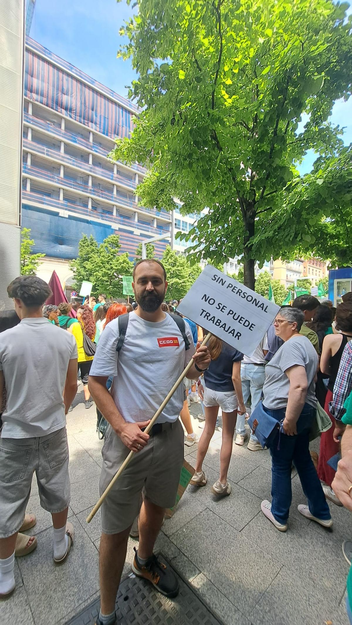 Imágenes concentración mañana 20M
