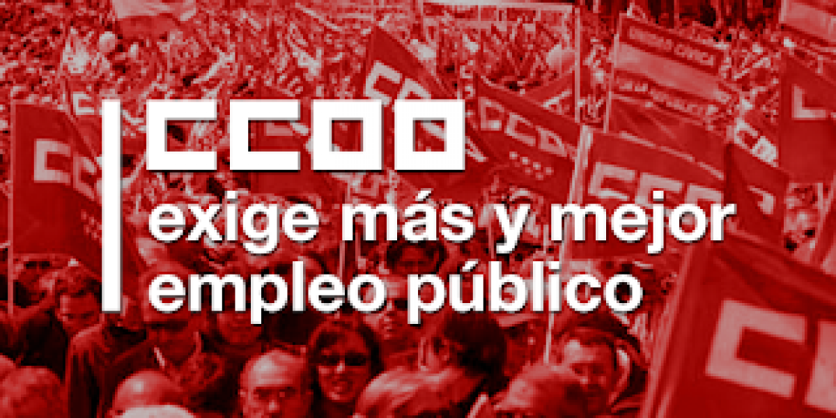 CCOO exige ms y mejor empleo pblico