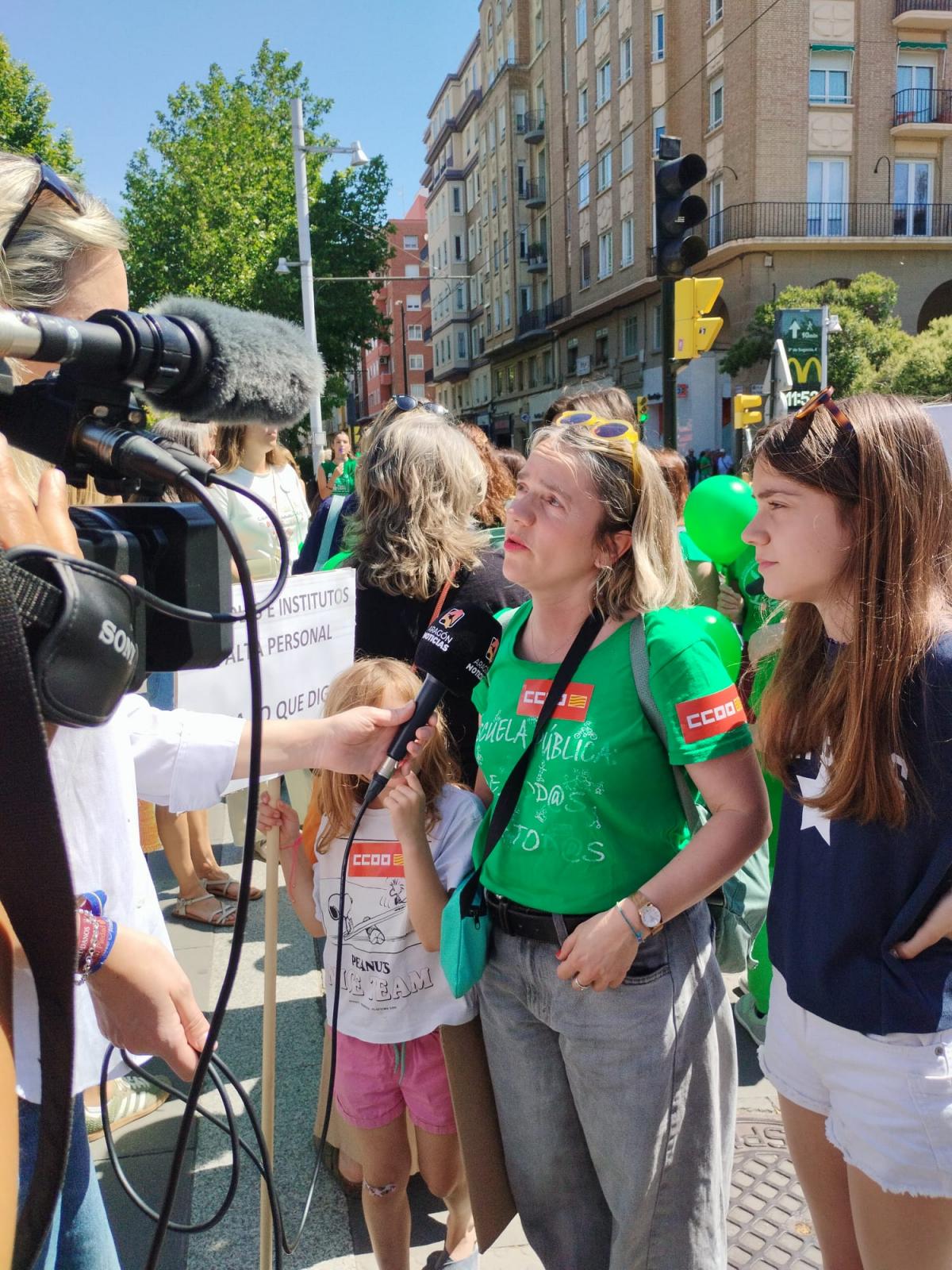 Imágenes concentración mañana 20M