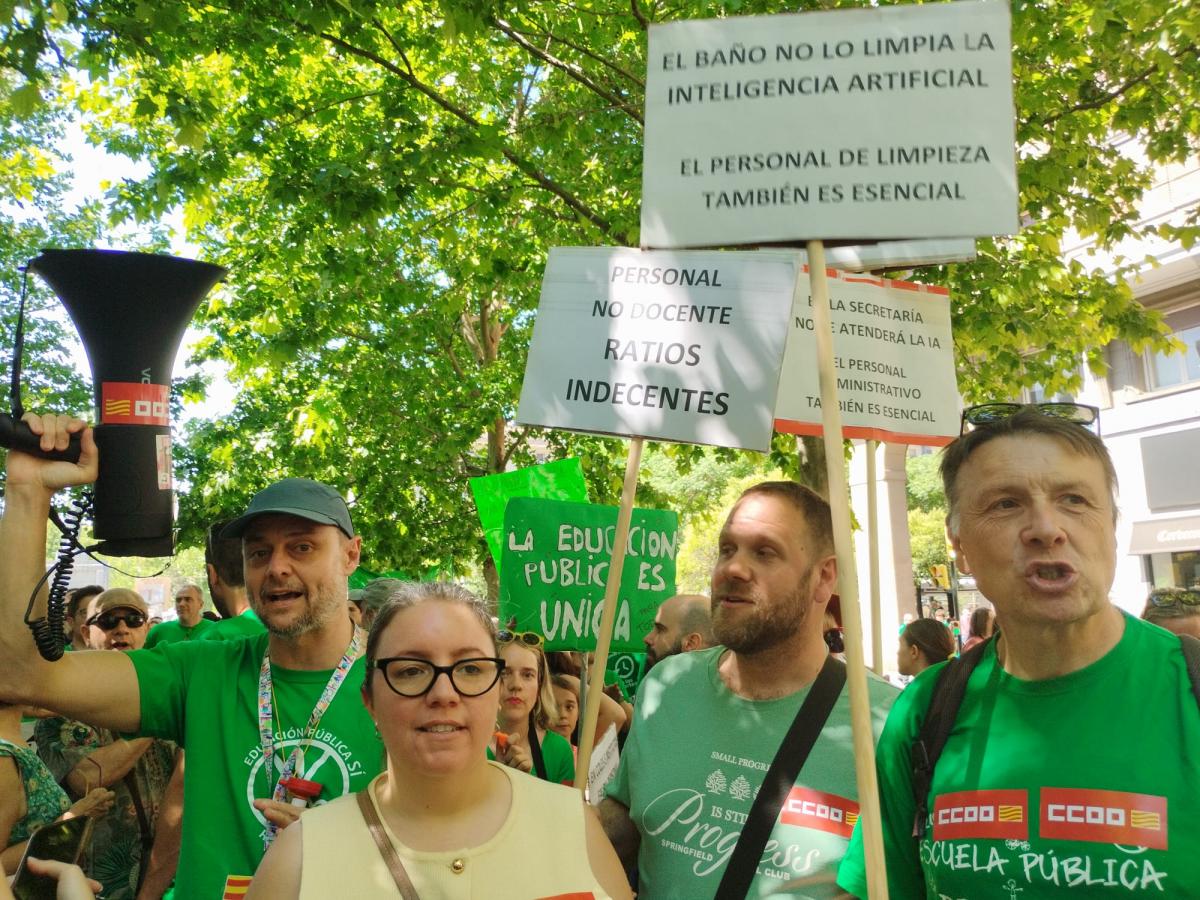 Imágenes concentración mañana 20M