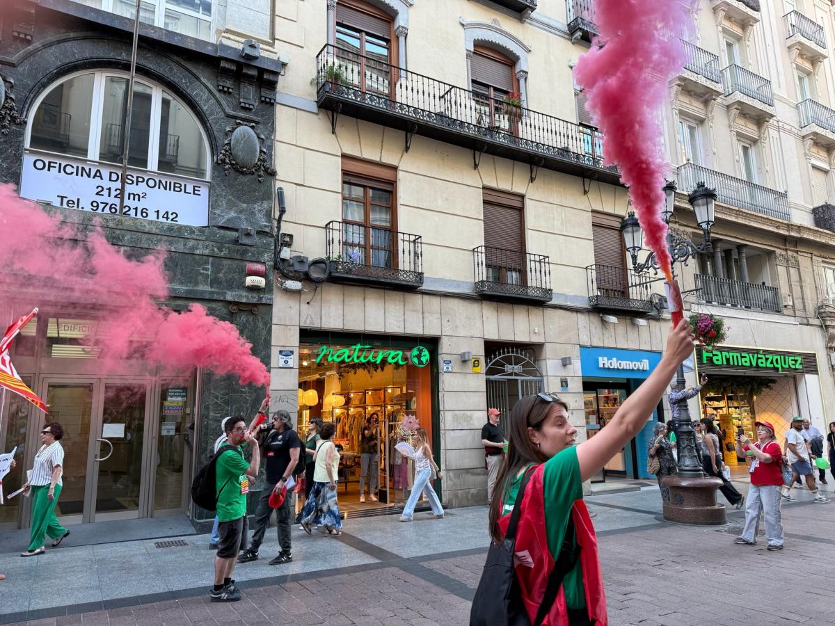 Imágenes manifestación 20M: Escuela Pública en Aragón