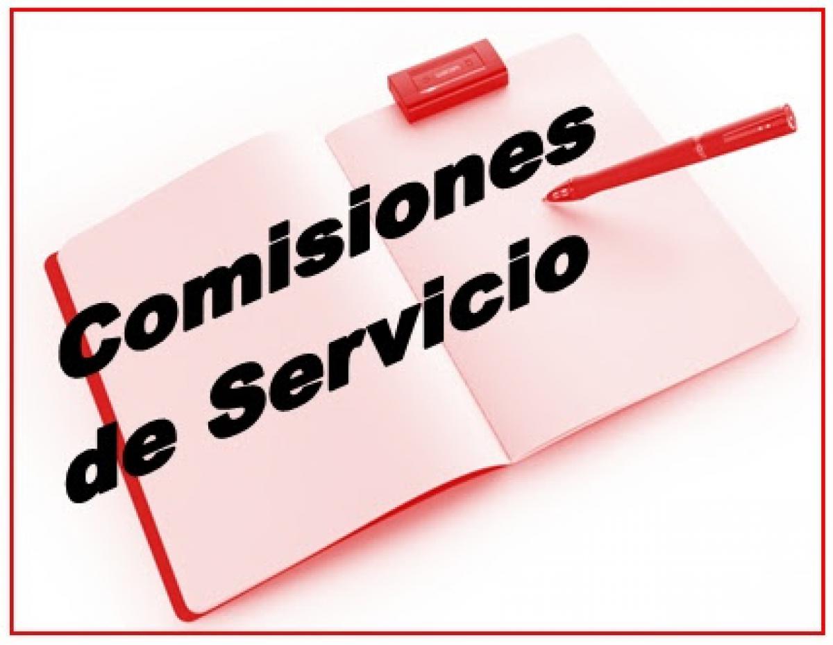 Comisiones de Servicio