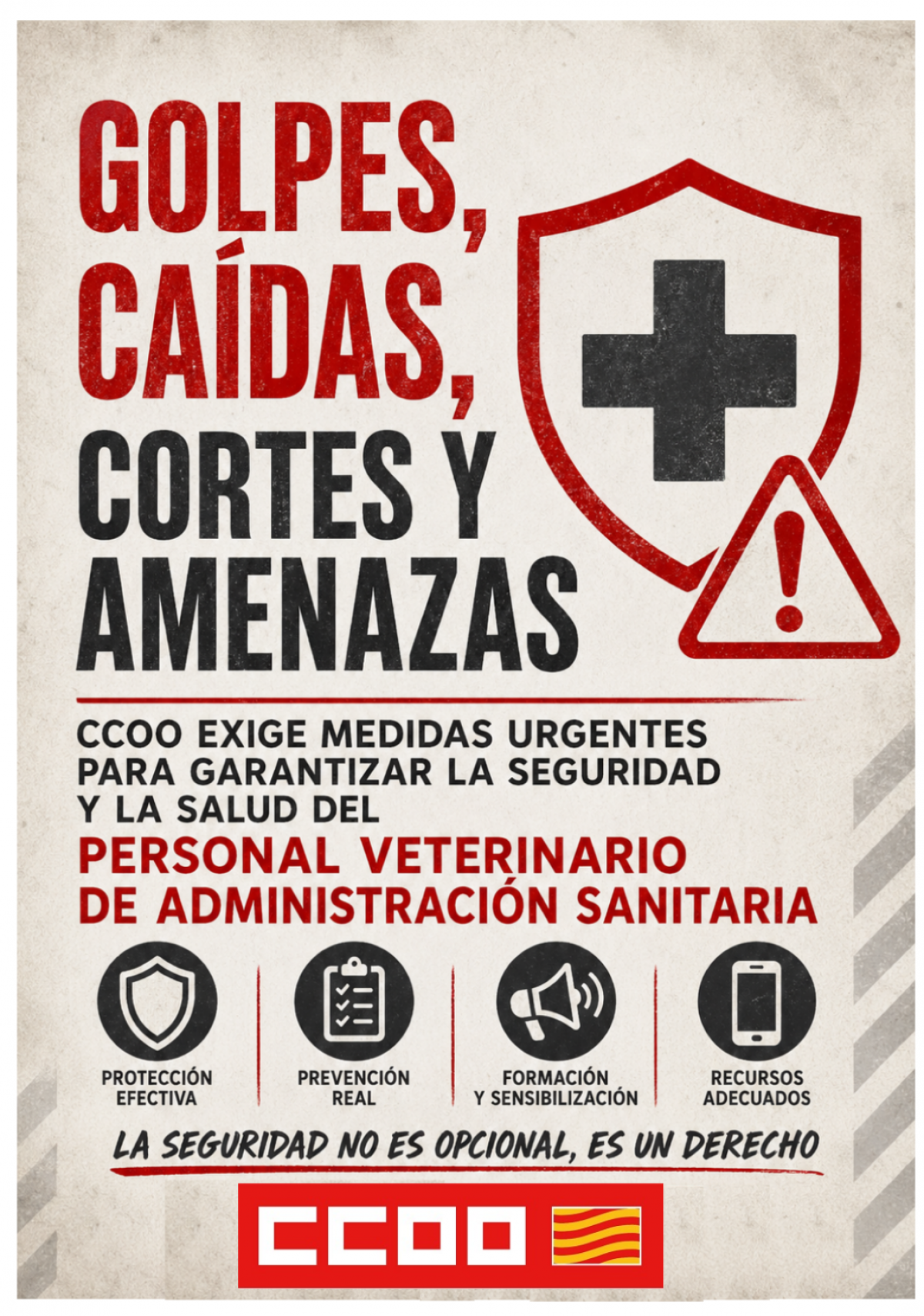 La administración es la responsable de no proteger a los trabajadores/as.