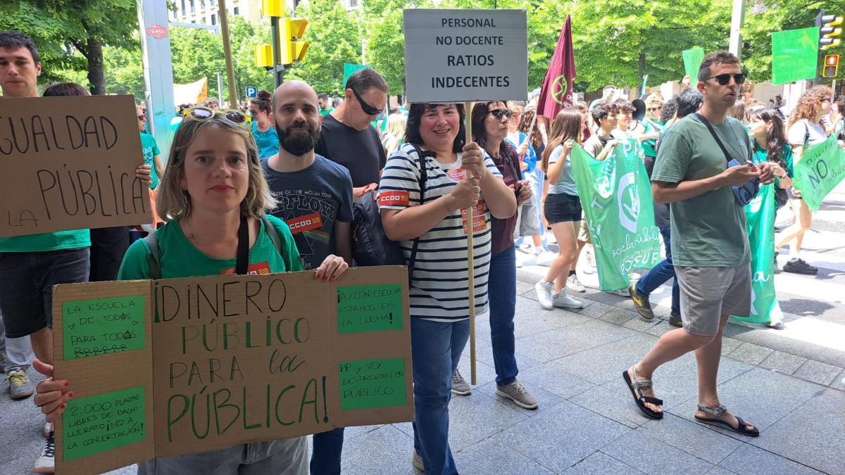 Imágenes concentración mañana 20M