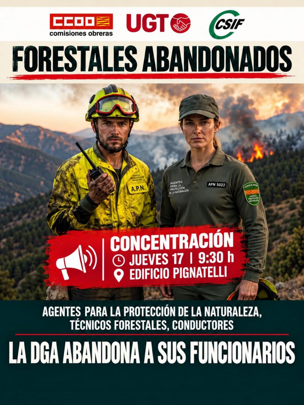Concentración contra la paralización de la MT de Medio Ambiente.