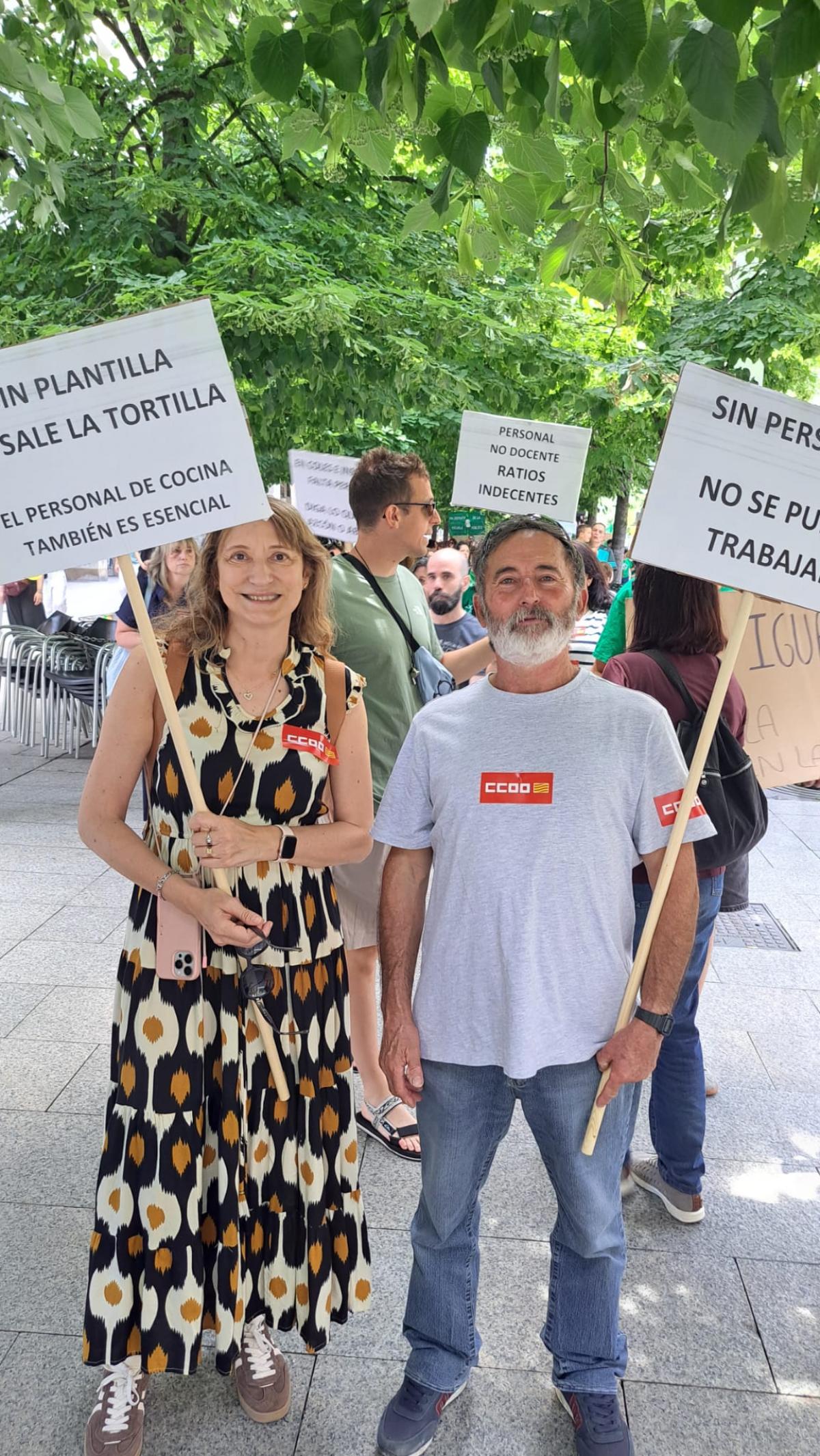 Imágenes concentración mañana 20M