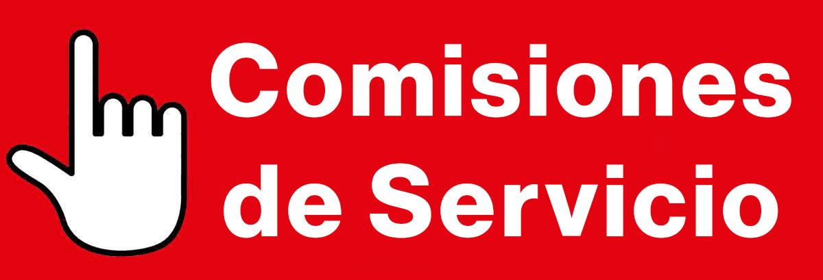 Comisiones de servicio