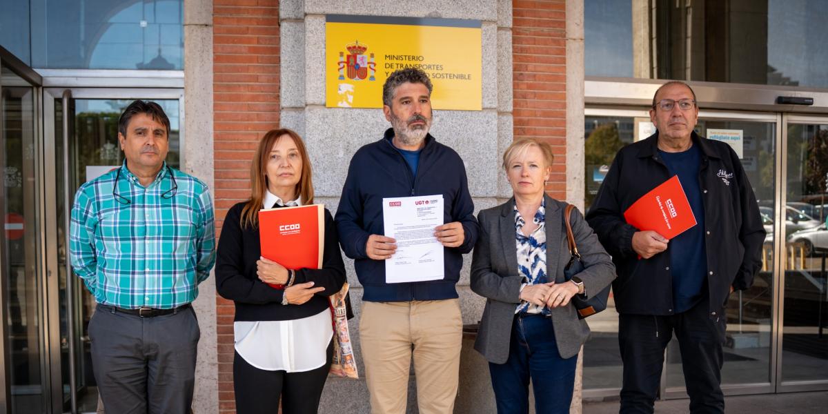 Delegación de FSC-CCOO en el Ministerio de Transportes