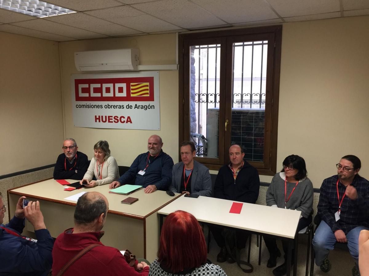 Nueva ejecutiva FSC Huesca