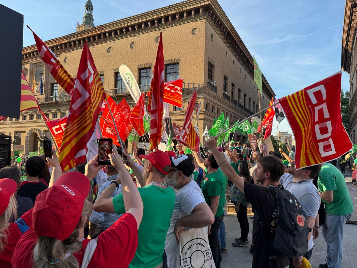 Imágenes manifestación 20M: Escuela Pública en Aragón
