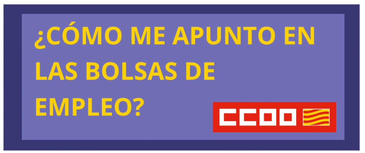 CÓMO APUNTARSE BOLSAS EMPLEO DGA