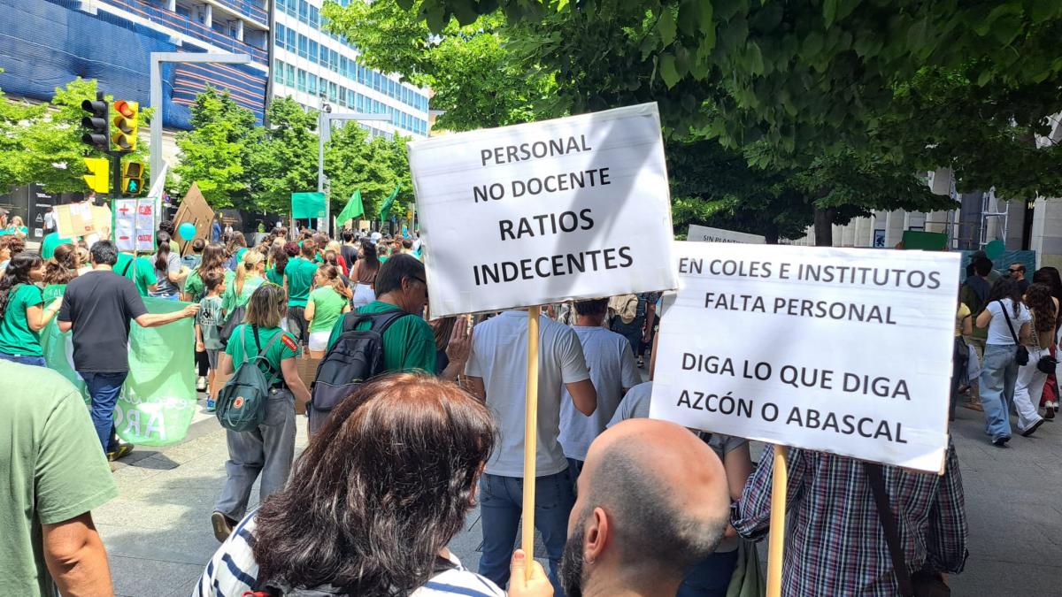 Imágenes concentración mañana 20M
