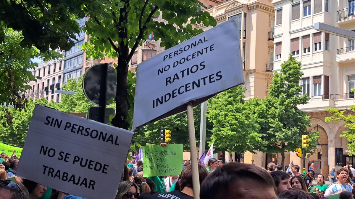Imágenes concentración mañana 20M