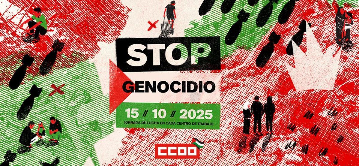 CCOO y UGT dan COBERTURA CCOO y UGT dan COBERTURA LEGAL a los PAROS PARCIALES el 15 de octubre