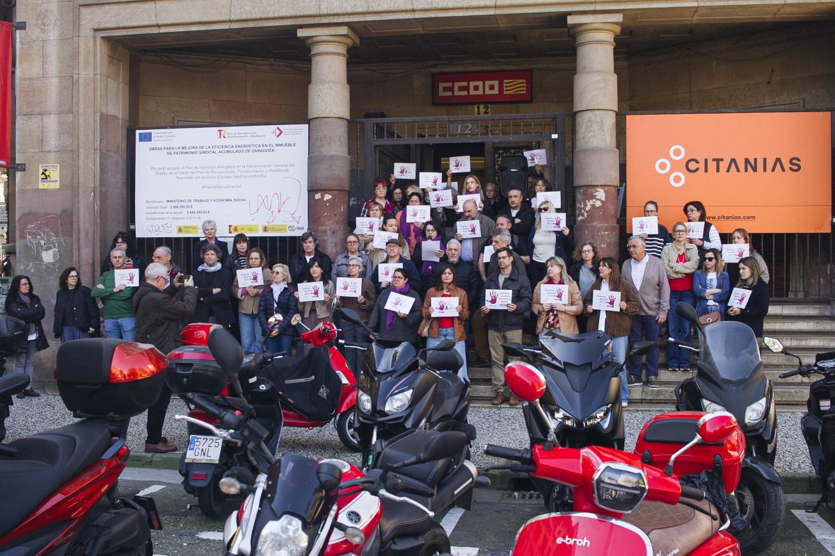 Imagen de la concentración