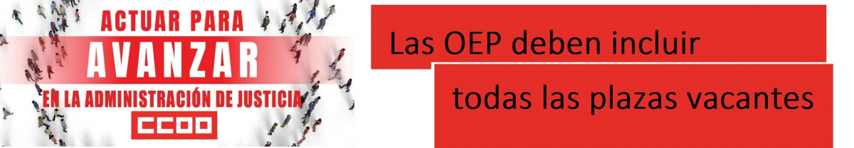 Las OEP deben incluir todas las plazas vacantes