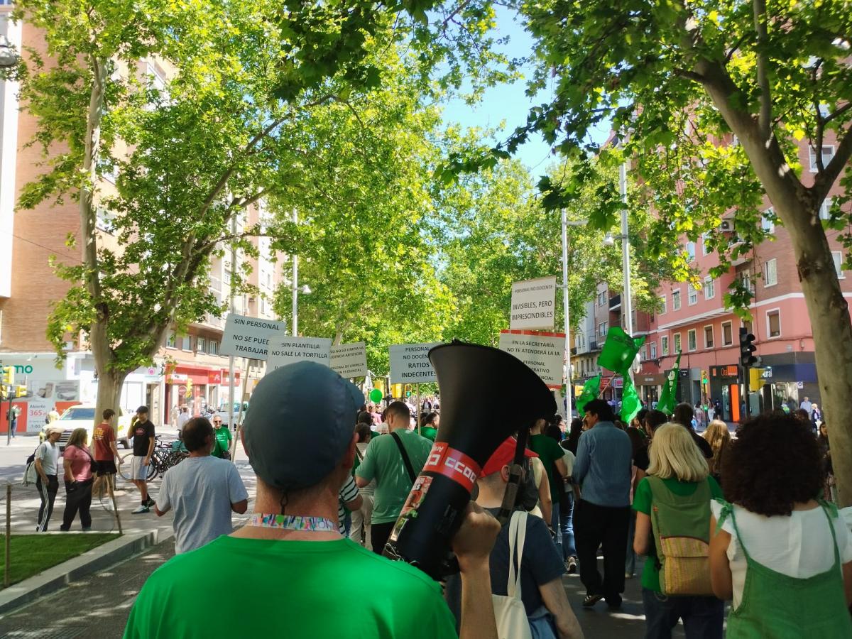 Imágenes concentración mañana 20M