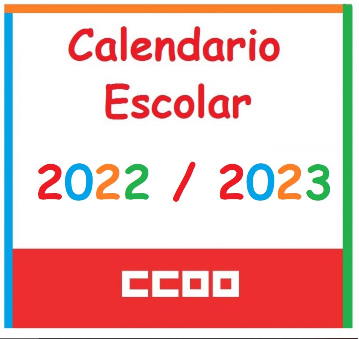 Calendario escolar 2022/2023