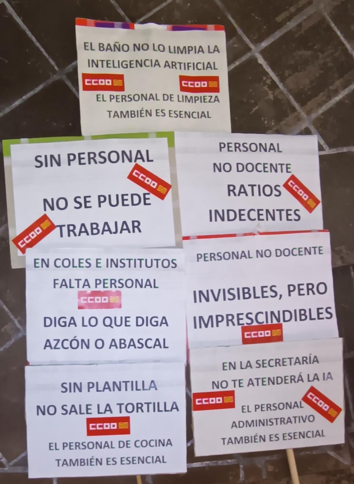 Imágenes manifestación 20M: Escuela Pública en Aragón