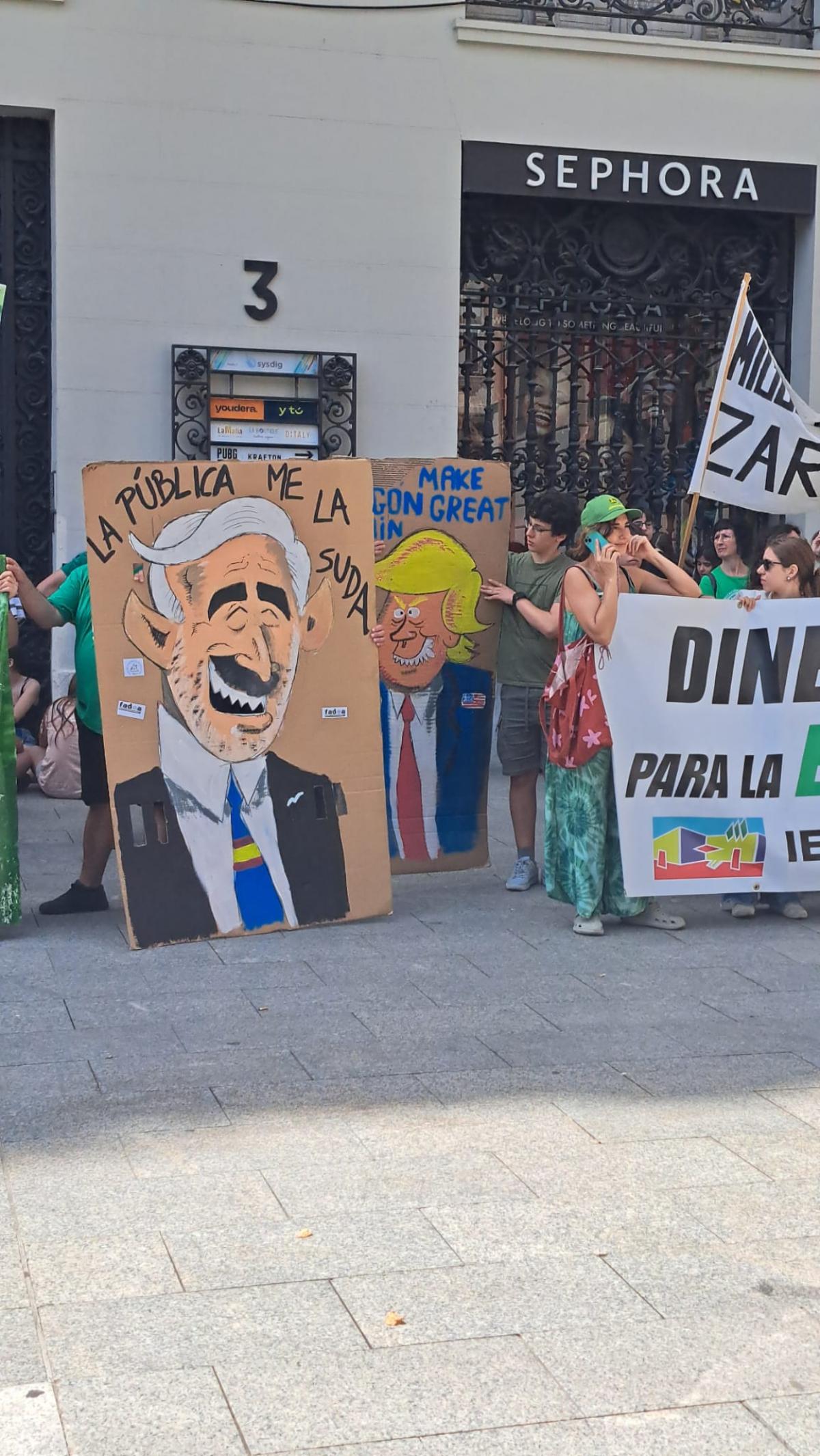 Imágenes concentración mañana 20M