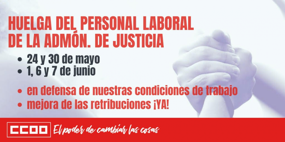 Huelga del personal laboral de la Administracin de Justicia